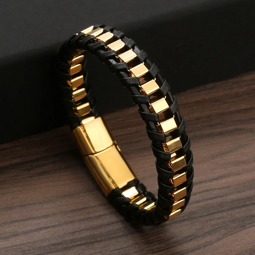 Men's stainless steel bracelet Venice explosion men's bracelet love bracelet