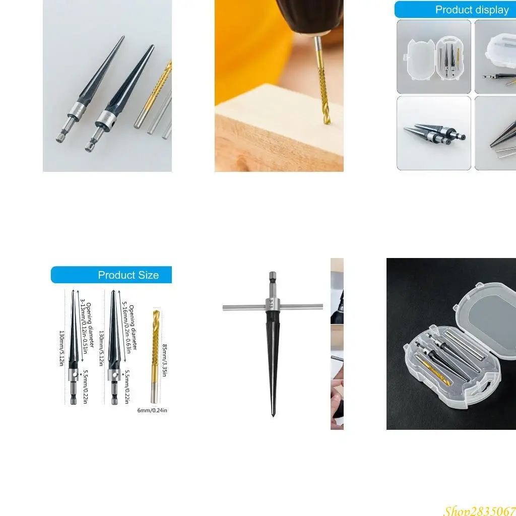 

Essential Tapere Deamer Set для инструмента для гитарного крафта, шестнадцатеричный хвостовик, 831f