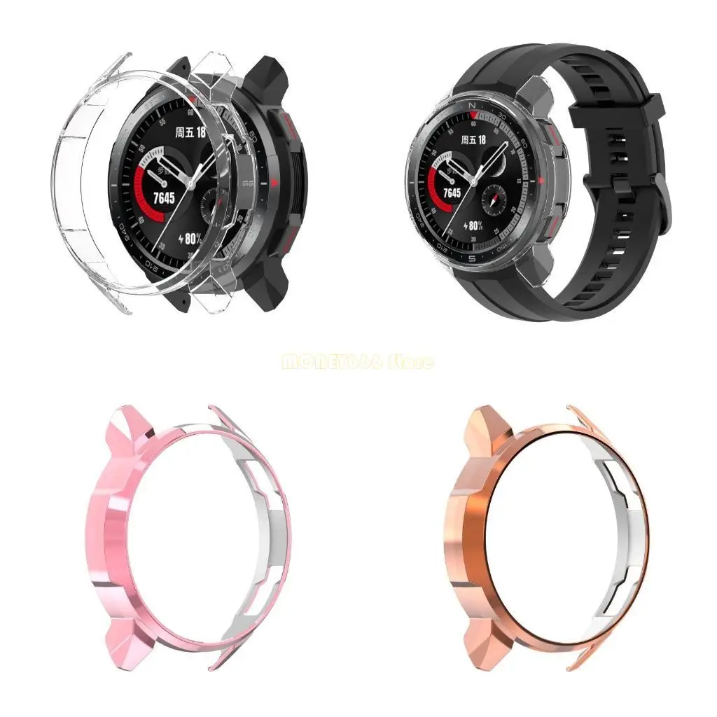 Protetor smartwatch f62c para capa relógio prova scratch scratch shell ajuste para vigiar o relógio