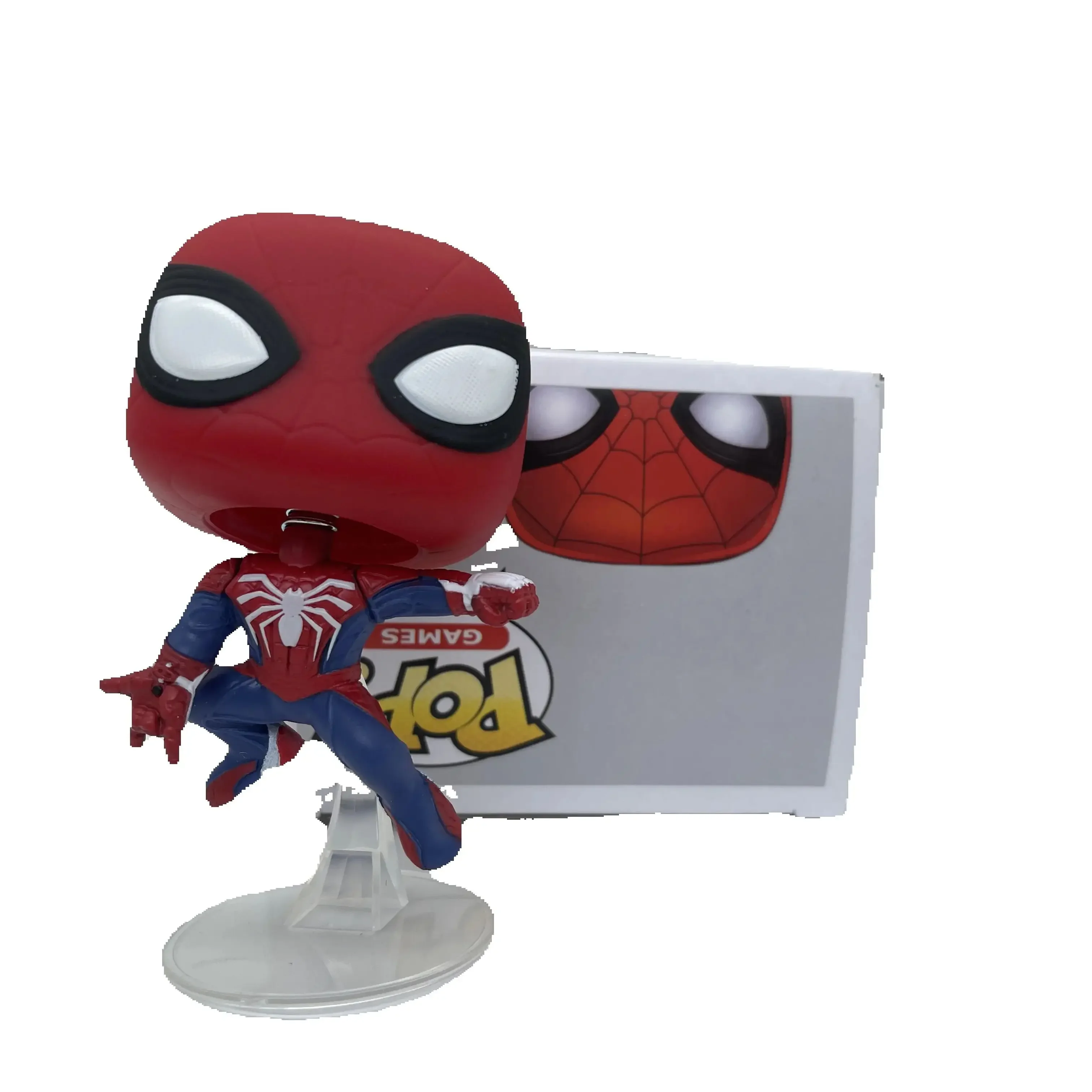 ديكور سطح المكتب الجديد من Popstyle المنتقمون سبايدرمان # 334 مجموعة محدودة من شخصيات PVC لألعاب عيد الميلاد للأطفال