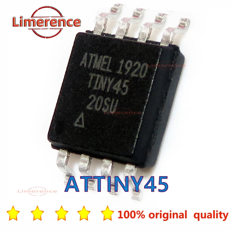 2pcs/lot ATTINY45-20SUIC ATTINY45-20SU ATTINY45-15SZ ATTINY45 SOP-8