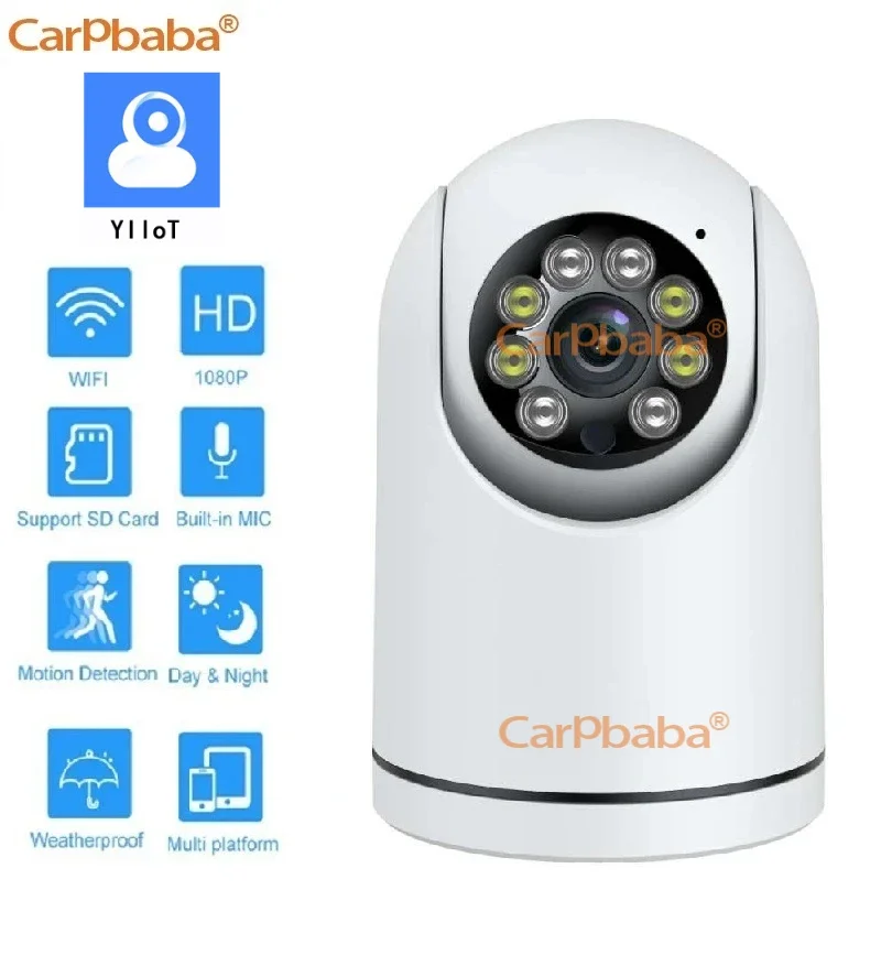 

CARPBABA YIIot 2MP WIFI IP Camera Surveillance Full Color Night Vision Security Protection Wireless Baby Monitor Smart Home