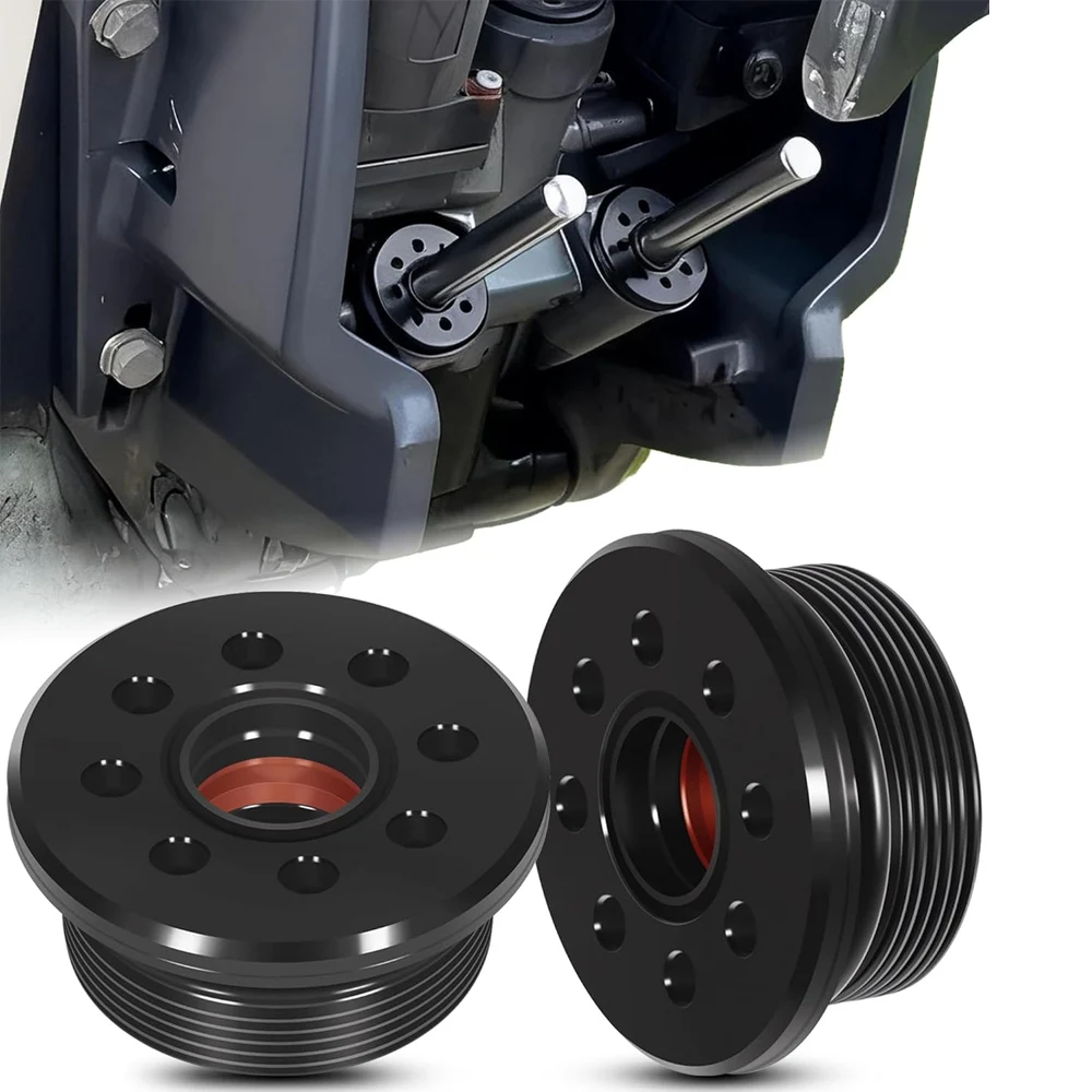 2PCs Screw End with Seals Tilt and Trim Fits for 115-250HP Honda/Suzuki/Yamaha 2 & 4 Stroke Engines, 64E-43821-01-00 FSM023