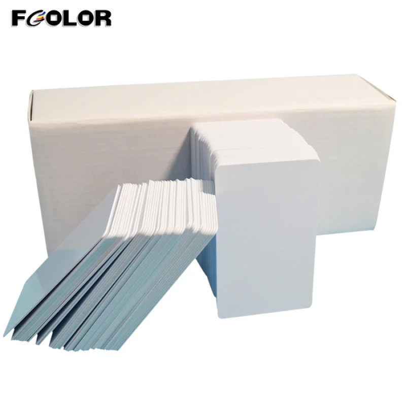 

100pcs 230pcs Blank Plastic PVC Card Inkjet Printable Business Card no chip for Epson or for Canon printer