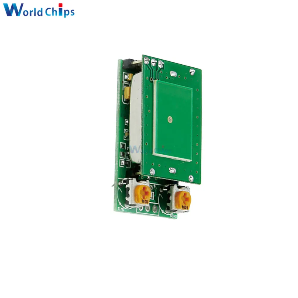 HFS-DC06 Microwave Radar Induction Sensor Module DC5V 24V 12-18V 8-15V 5.8GHz ISM Waveband Board 5V High level Signal MOS Output