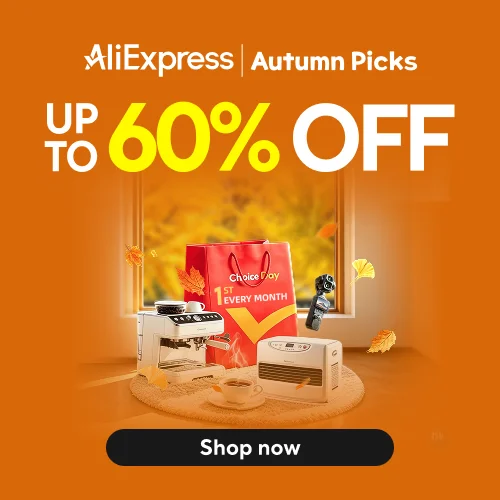 AliExpress Autumn Picks promotion for South Korea