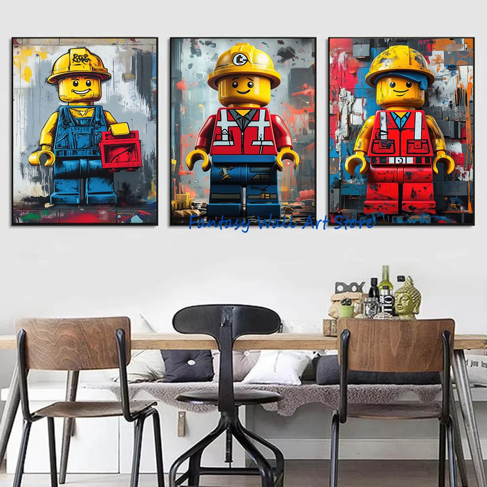 فنون نمط شارع الكتابة على الجدران مجردة منشئ النينجا لاعب كرة القدم الشيف محب المشارك حائط لوح رسم صور ديكور غرفة المنزل