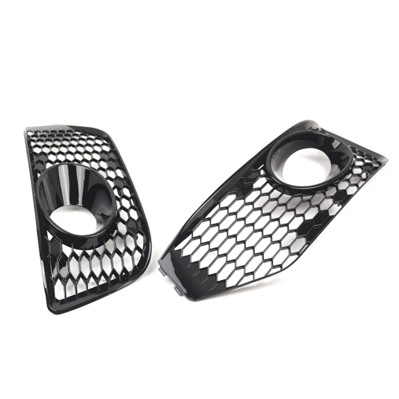 

Fog Lights Cover Car Front Bumper Grille Fog Lamp Frame Frame Kit For VW T5 5.5 2010-2015