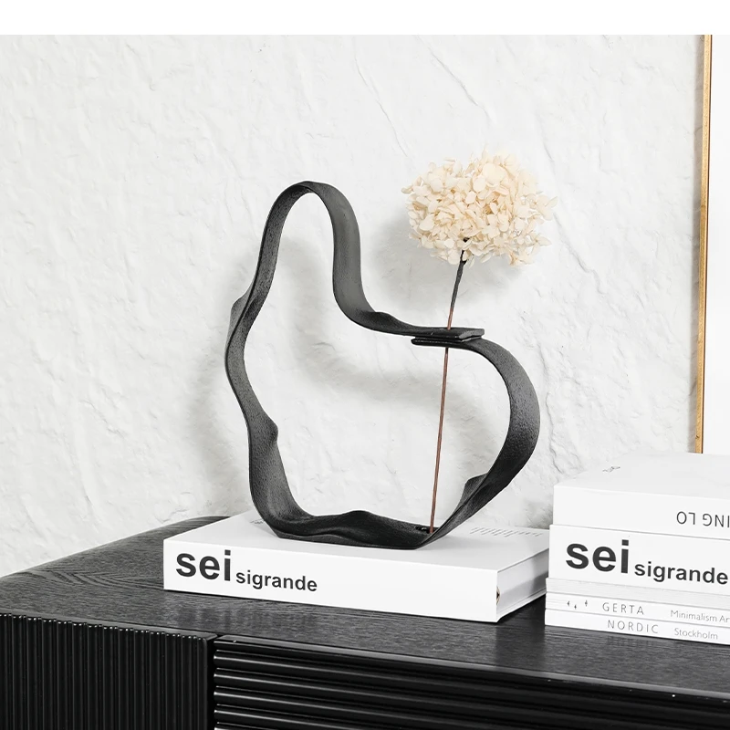 Geometric Lines Irregular Hollowed-out Ring Resin Handicrafts Flower Arrangement Accessories Home Decoration Accessories