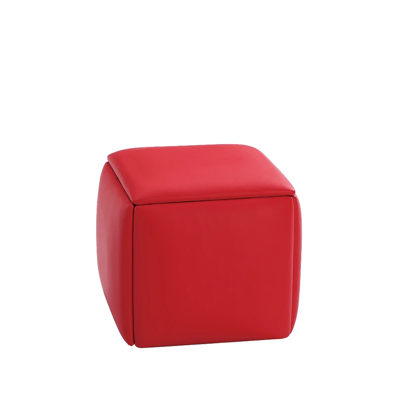 Rubik's Cube stool combination Multifunctional home Internet celebrity sofa Small stool Shoe changing stool