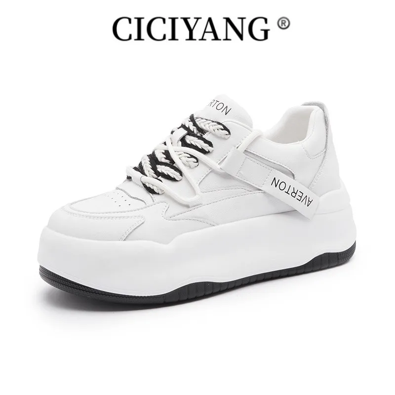 

CICIYANG Women Casual Shoes 2023 new Breathable comfort Sneakers Vulcanized Shoes Ladies Platform Sneakers woman Shoes