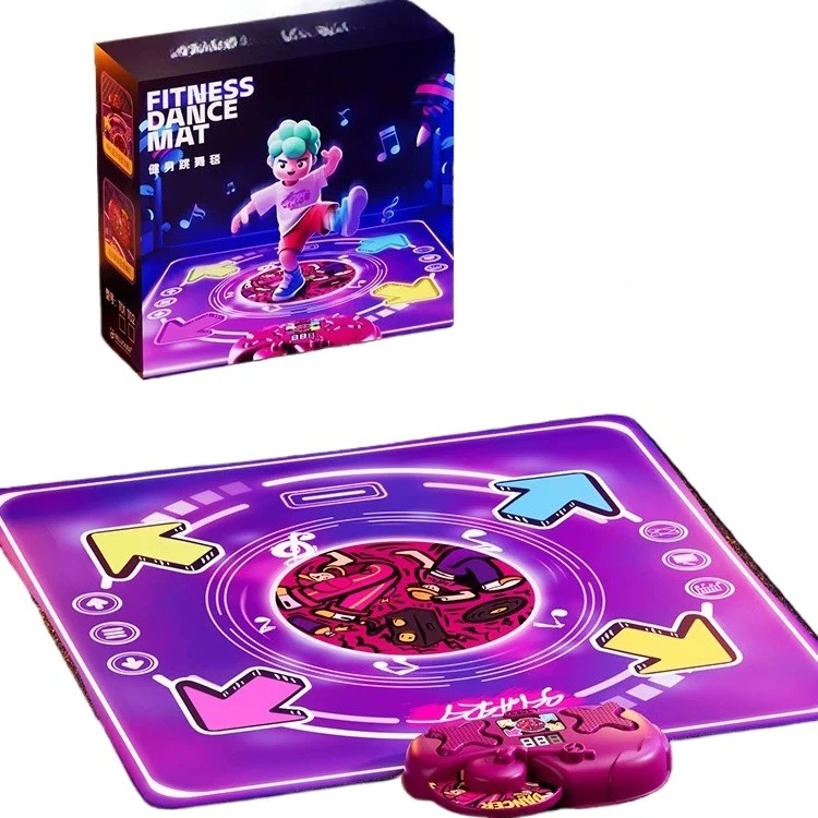 

Education Electronic Dance Floor Light Emitting Diode Lighting Dance Music Carpet Toy Bluetooth Children's Fitness Dance Mat