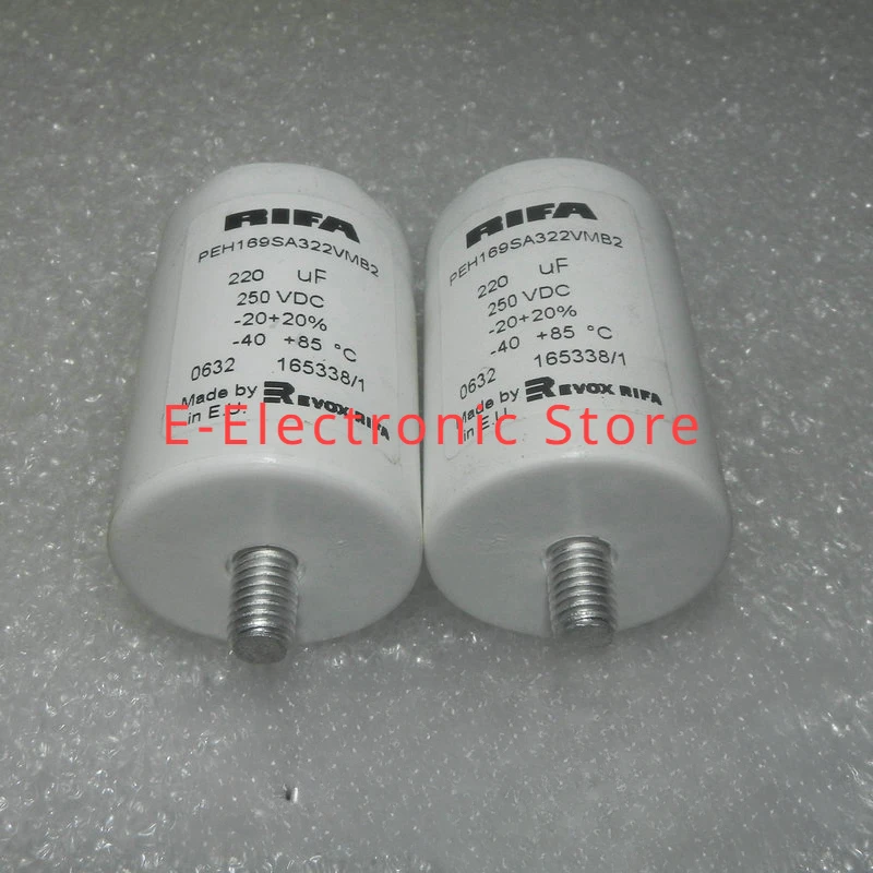 1PCS 250V 220UF PEH169  Screw Mouth Water-based Cathode Filtering Electrolytic Capacitor