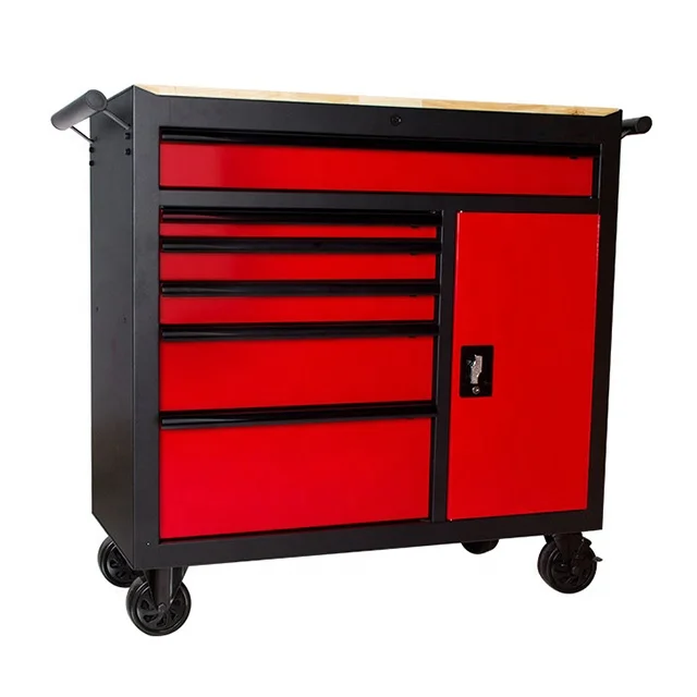 Tool storage chest tool drawer cabinet tool box on wheels