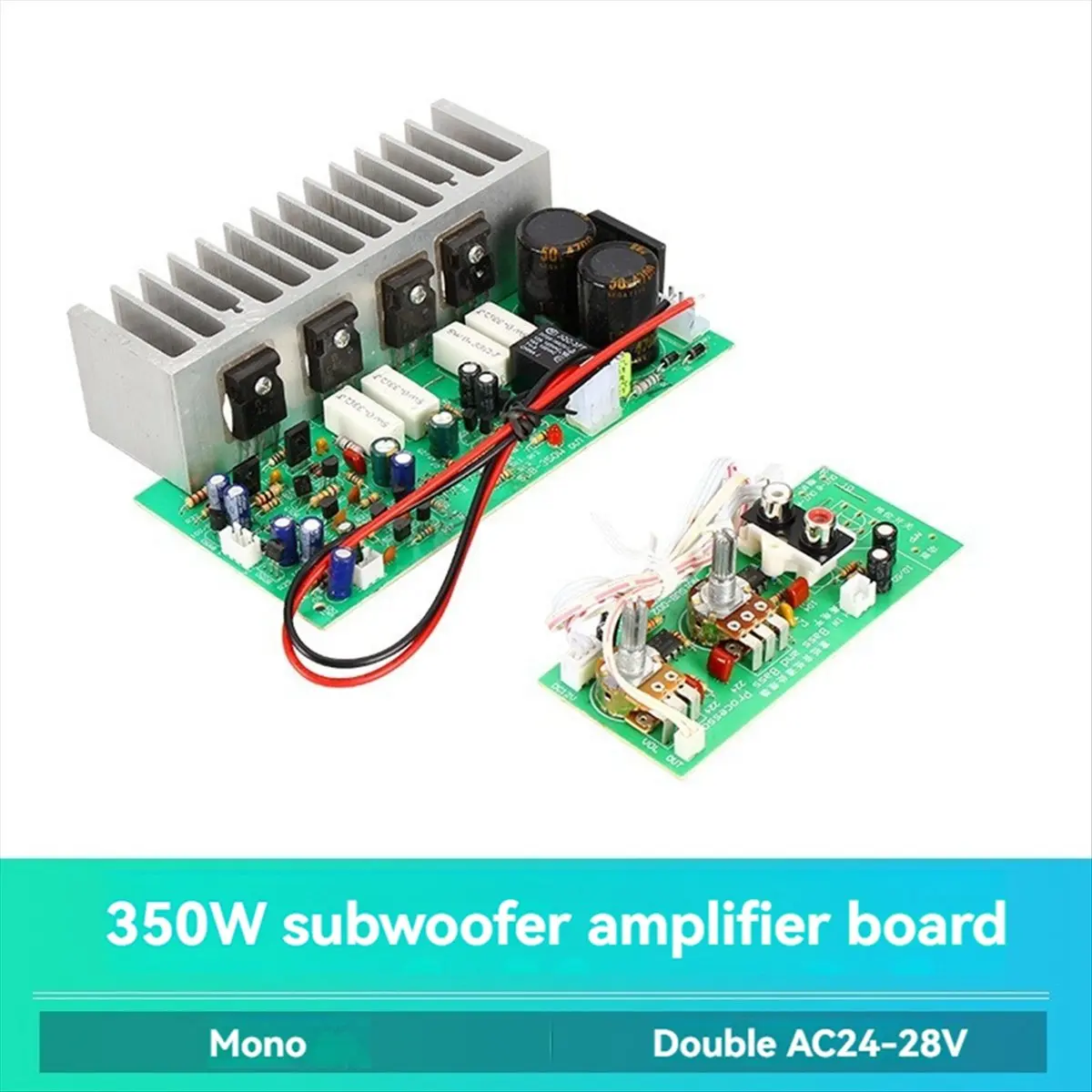 (BOFF) 350W Subwoofer Amplifier Board Mono High Power Subwoofer Amplifier Board DIY Subwoofer Speaker for 10-12 inch speaker