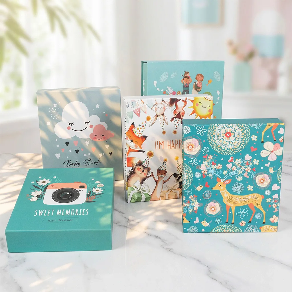 200 Pockets Photo Album Large Capacity Home Photo Baby Growth Album for 4x6 inch Photos DIY Scrapbook Memory Wedding Travelling