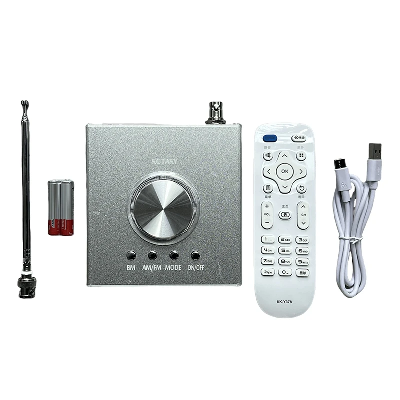 

TEF6686 High-Sensitivity Radio FM/AM Supports Global Frequencies, Built-In Battery With Remote Control, High Fidelity