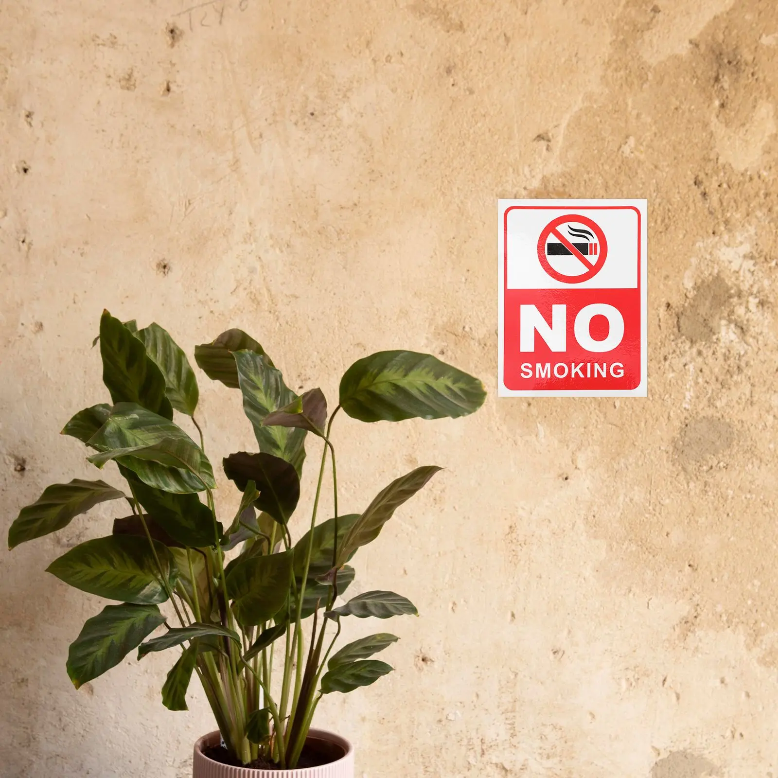 6 шт., предупреждающие знаки без промышленности, ПВХ знаки для защиты от курения, наклейки для офиса, торгового центра, отеля, общественные места, символы безопасности