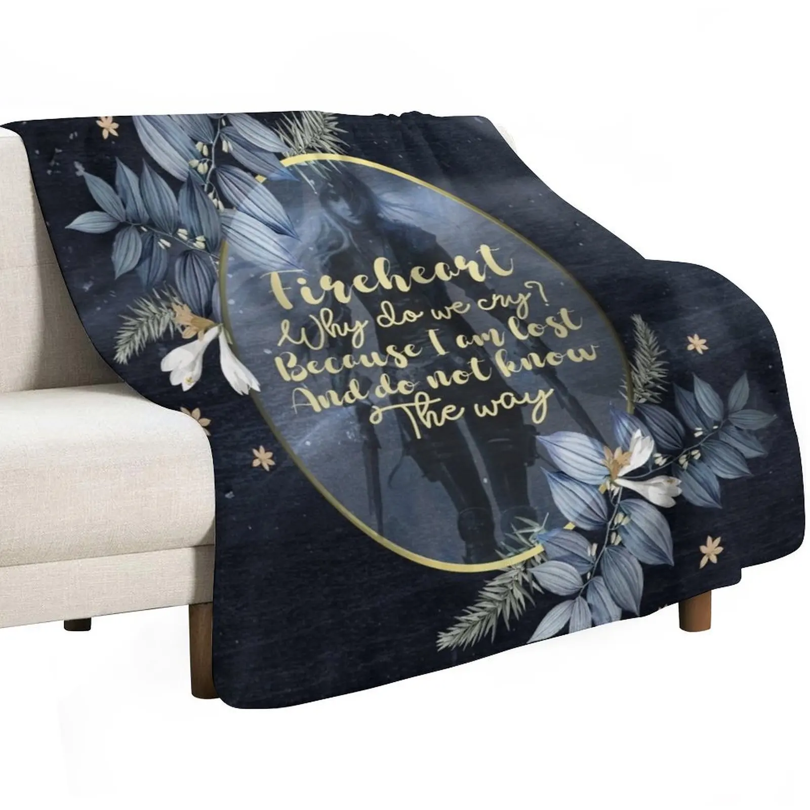 Throne of glass Throw Blanket Decorative Sofa Flannel Warm valentine gift ideas Sofa Throw decorative Blankets