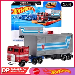 New Hot Wheels Transformers Optimus Prime Truck 1:64 Scale Die-Cast Metal Vehicle Unopened Ship Now