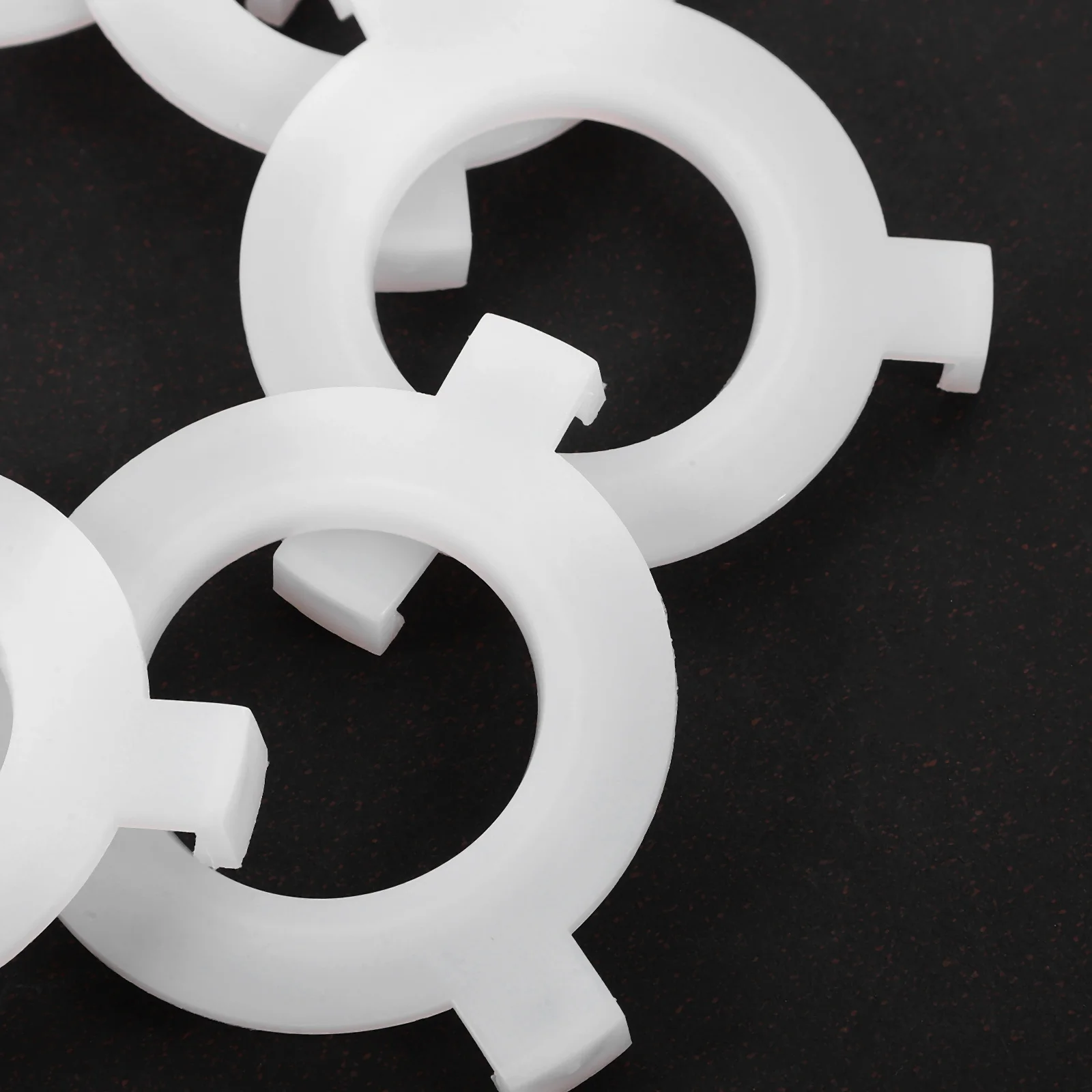 20 Pz E27 a E14 Adattatore Paralume Anello di Conversione Raccordo per Paralumi Affidabile Paralume in Plastica Anello di Riduzione Facile