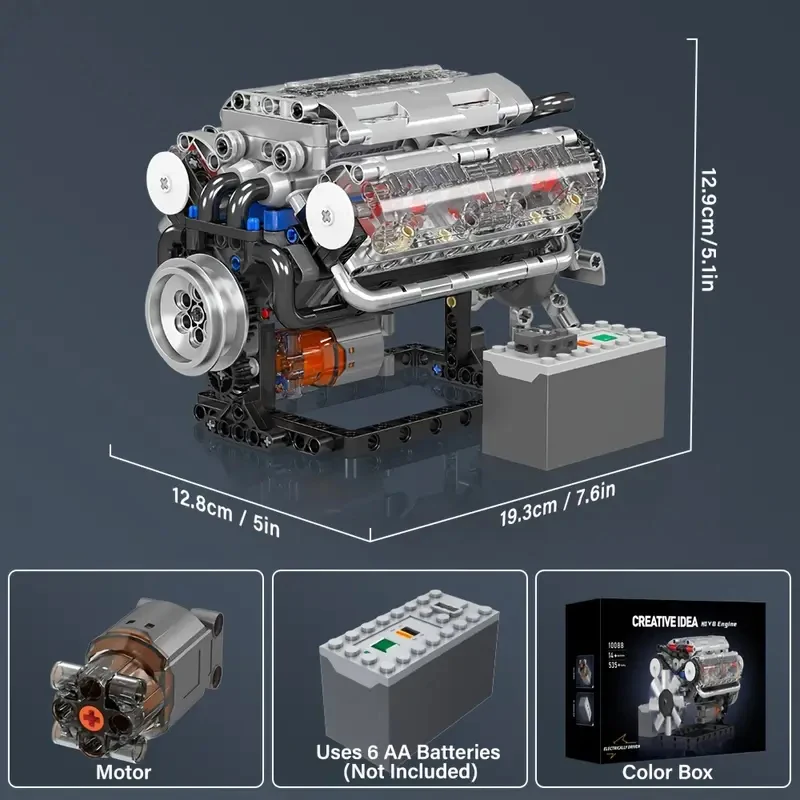 Technic 1162 pièces blocs de Construction de Train Vintage ensemble modèle mobile, briques de jouet de Construction ABS durables cadeaux d'anniversaire pour les amis