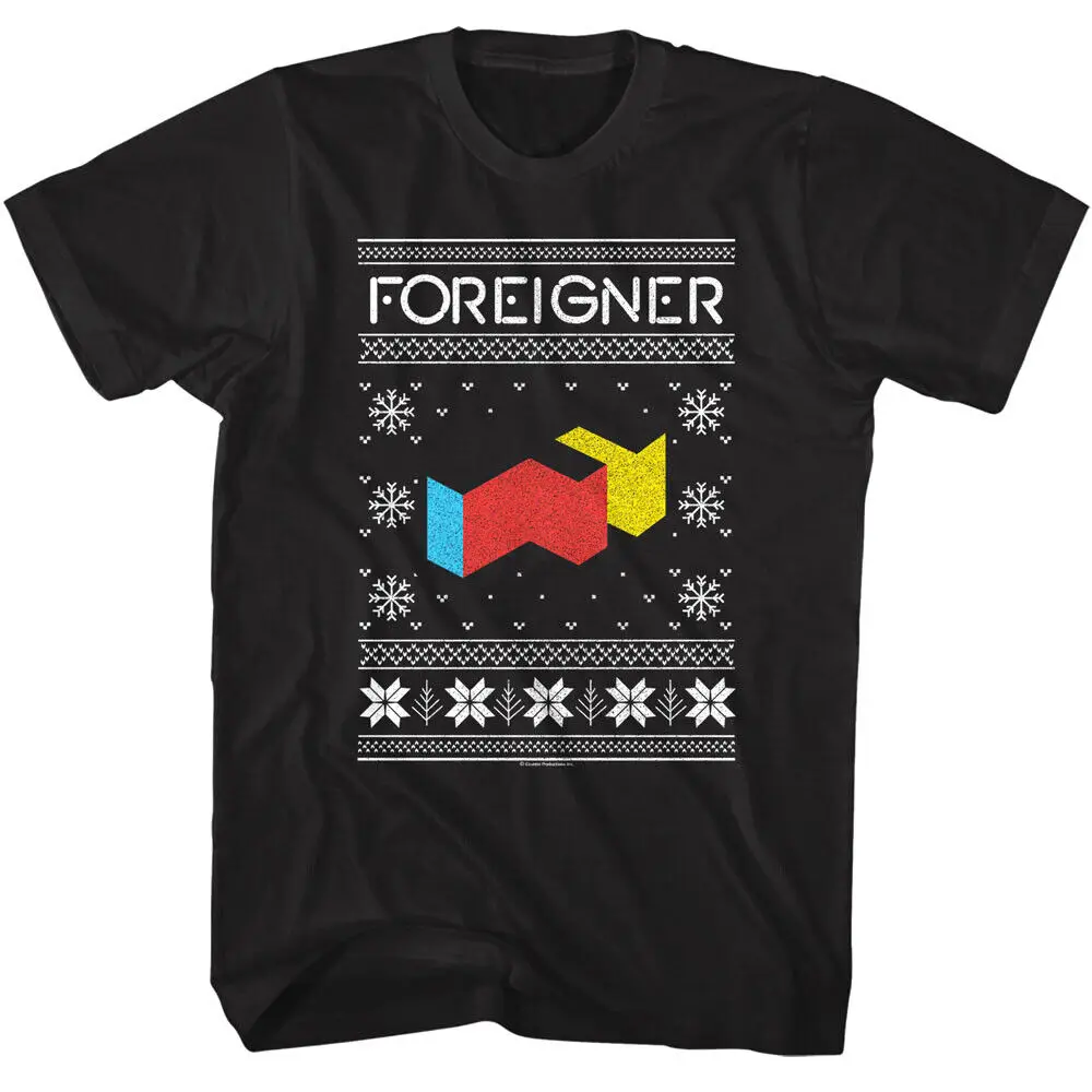 Foreigner Agent Provocateur Ugly Xmas Men's T Shirt Tacky Christmas Sweater Rock