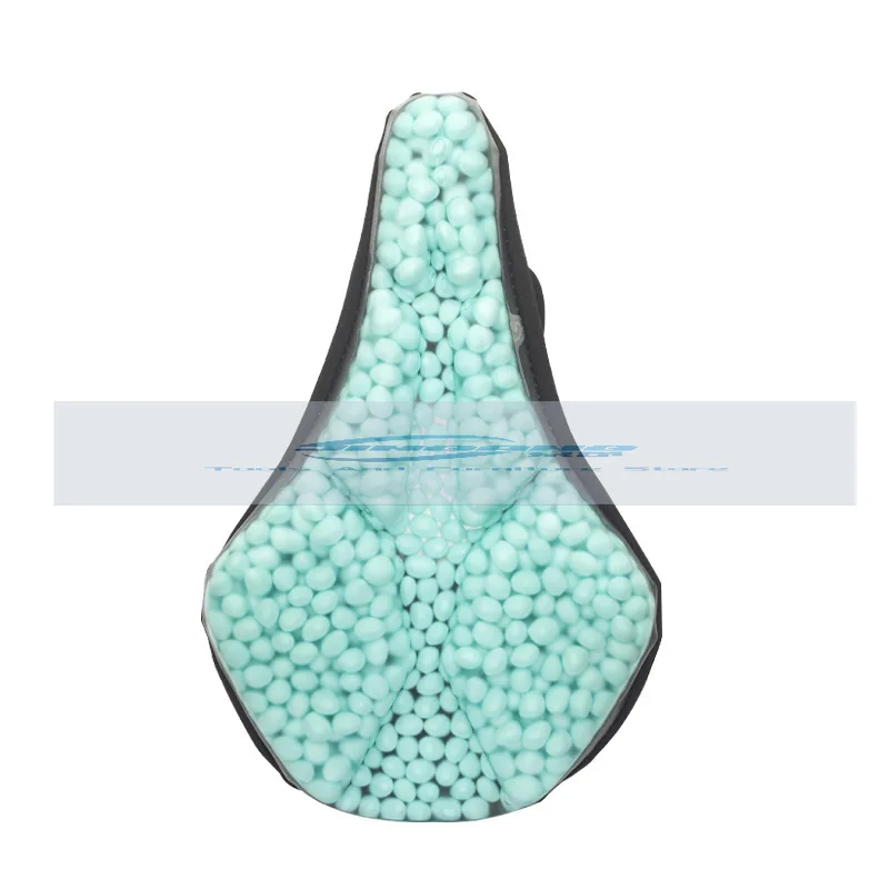 

Bicycle Mountain Bike Thickened Popcorn Silicone Cushion Cover Comfortable Saddle Cushion Bicycle Equipment Riding Accessories