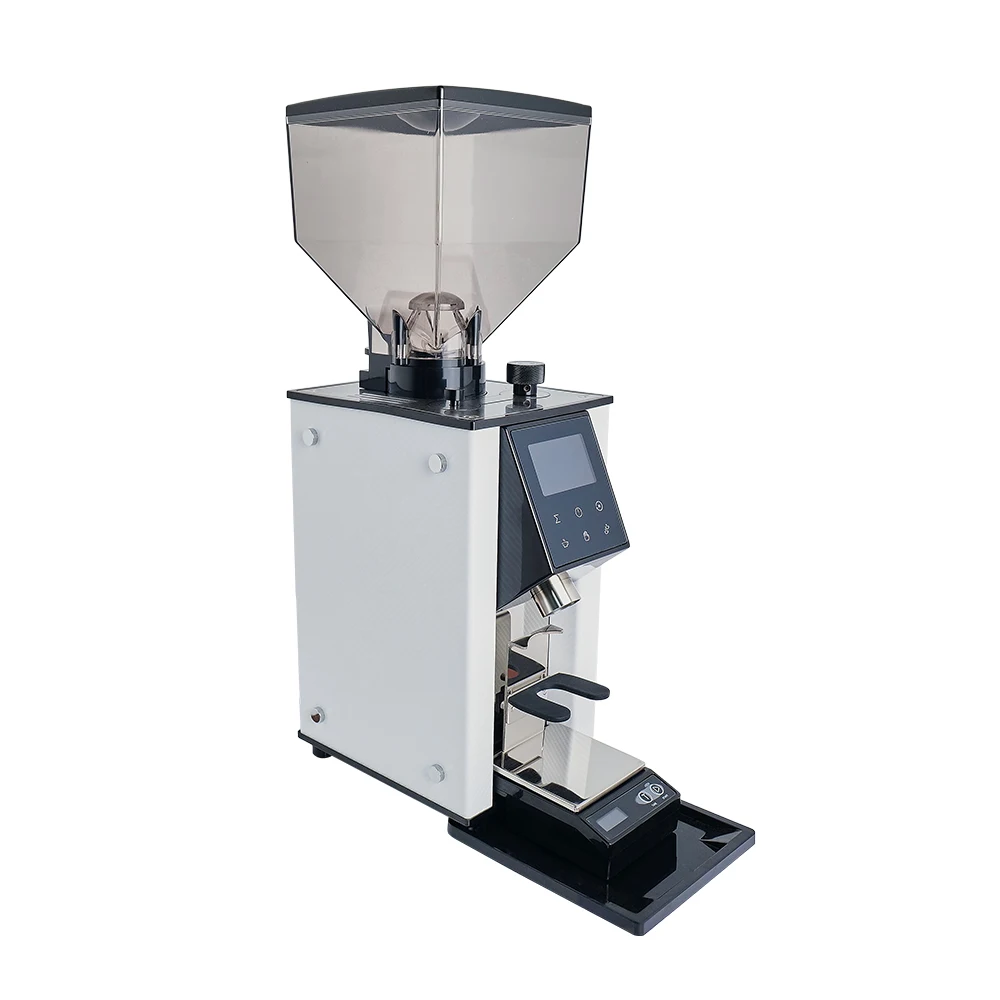 Construction Commercial Coffee Grinder Precise Grinding Mechanism Torque Motor Commercial 64Mm Flat Burr Zf64W Coffee Grinder