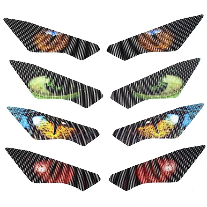 

Motorcycle Headlight Protection Sticker Headlights Eye Body Sticker For Kawasaki Ninja 250 Ninja 400 2018-2019