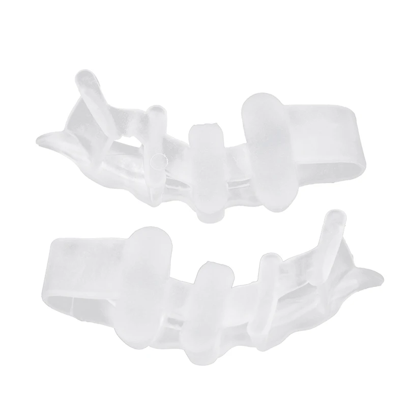 زوج واحد من فاصل أصابع القدم، مادة مصحح الورم المناسبة، فواصل فرد الجل الناعم