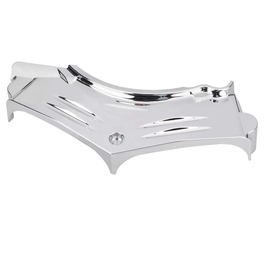 Chrome Cylinder Base Shell Motorcycle Engine Block Cover Trim for- 99-06 Touring Dyna Softail