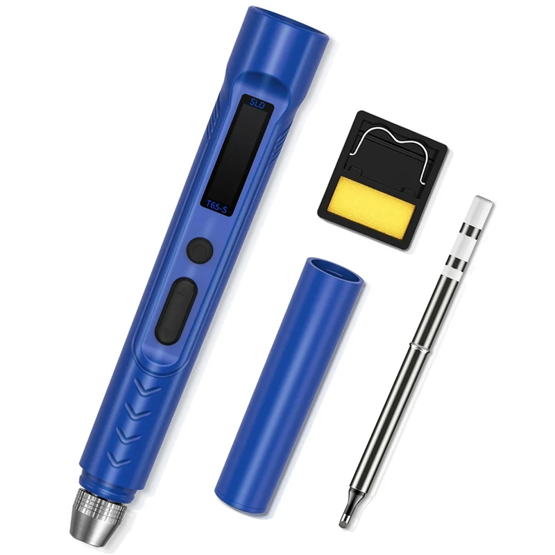 

ABJN-DC/PD Soldering Pen For Electronics,150℃-450℃ Fast Heating Soldering Iron Kit With B2 Solder Tip(Adapter Not Included)