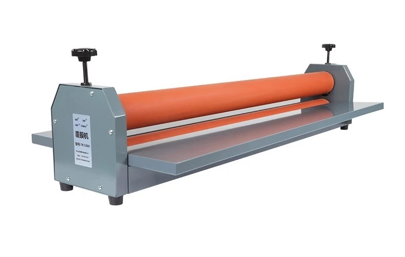 TK1000 Laminator Manual Mesin Laminating Dingin Versi KT Mesin Laminating Foto Iklan