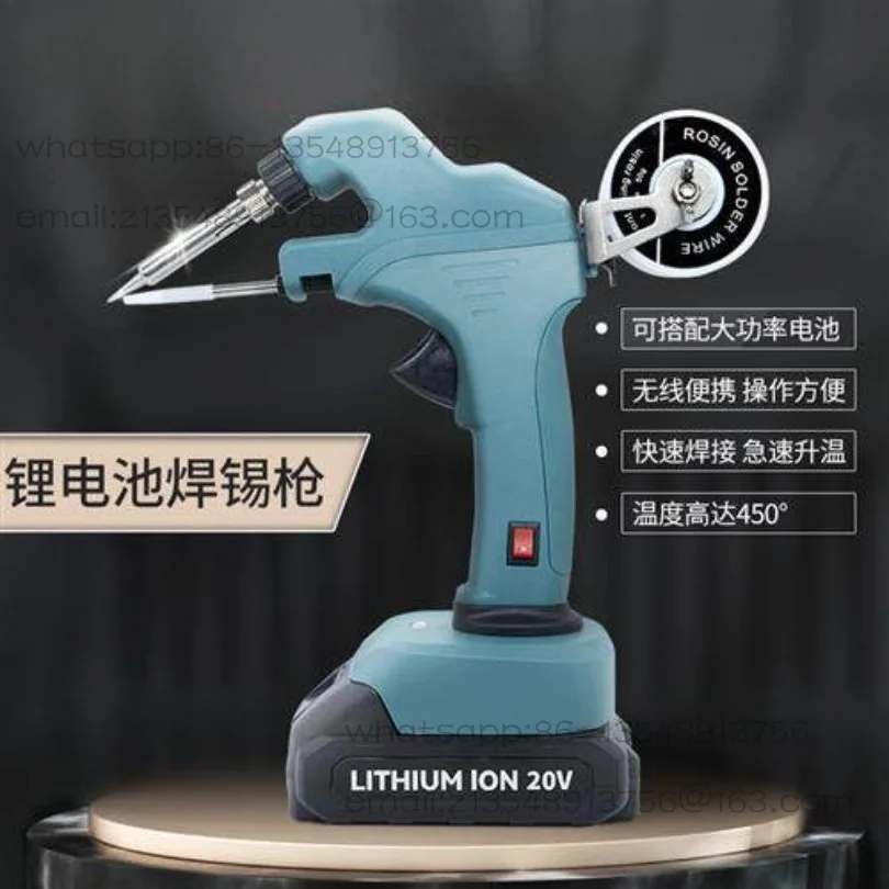 

NL106CL wireless soldering gun, lithium battery rechargeable electric soldering iron, spot.