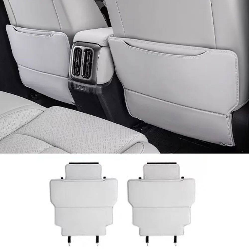 

Fit For Equation Leopard Titanium 7 Seat Anti Kick Pad Rear Backrest Protection Cover Interior Decoration Modification