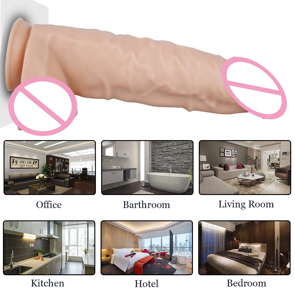 39CM Super Long Huge Dildo Realistic Cock Sex Toys Lifelike Big Giant Penis Masturbation With Suction Cup ButtPlug for Women Men