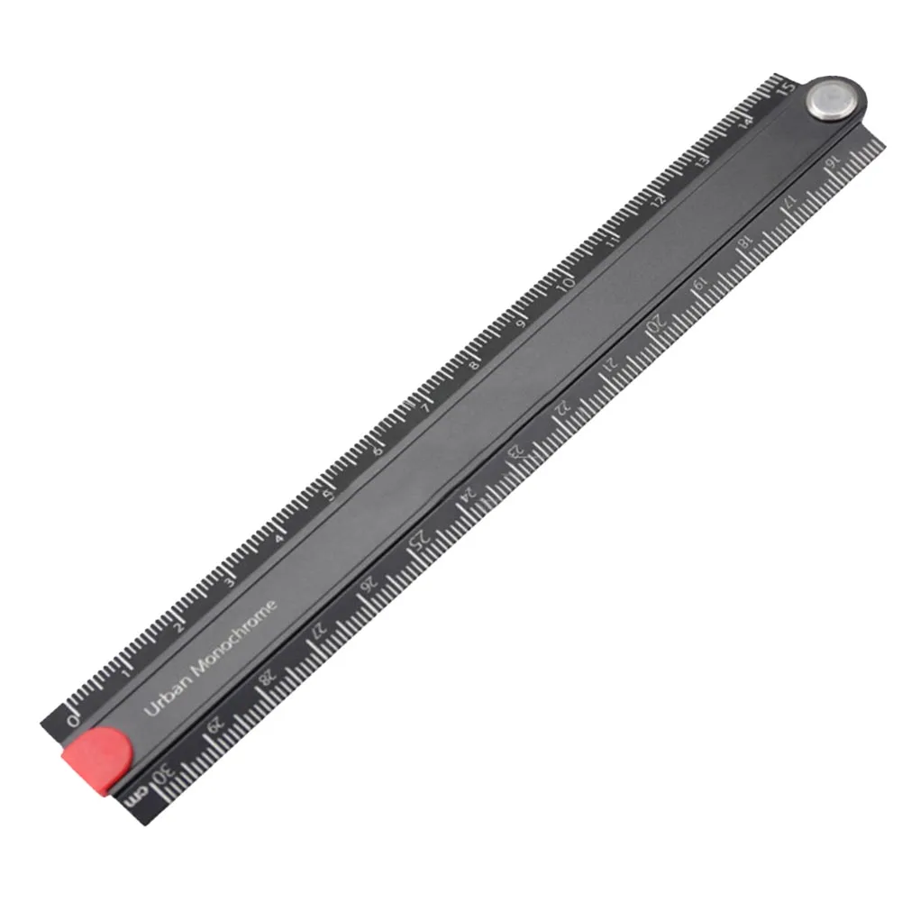 90 Degree Ruler 300mm Ruler Lightweight Design Measurement Range 0-300mm Versatile Usage Engineering Measurement For Engineering