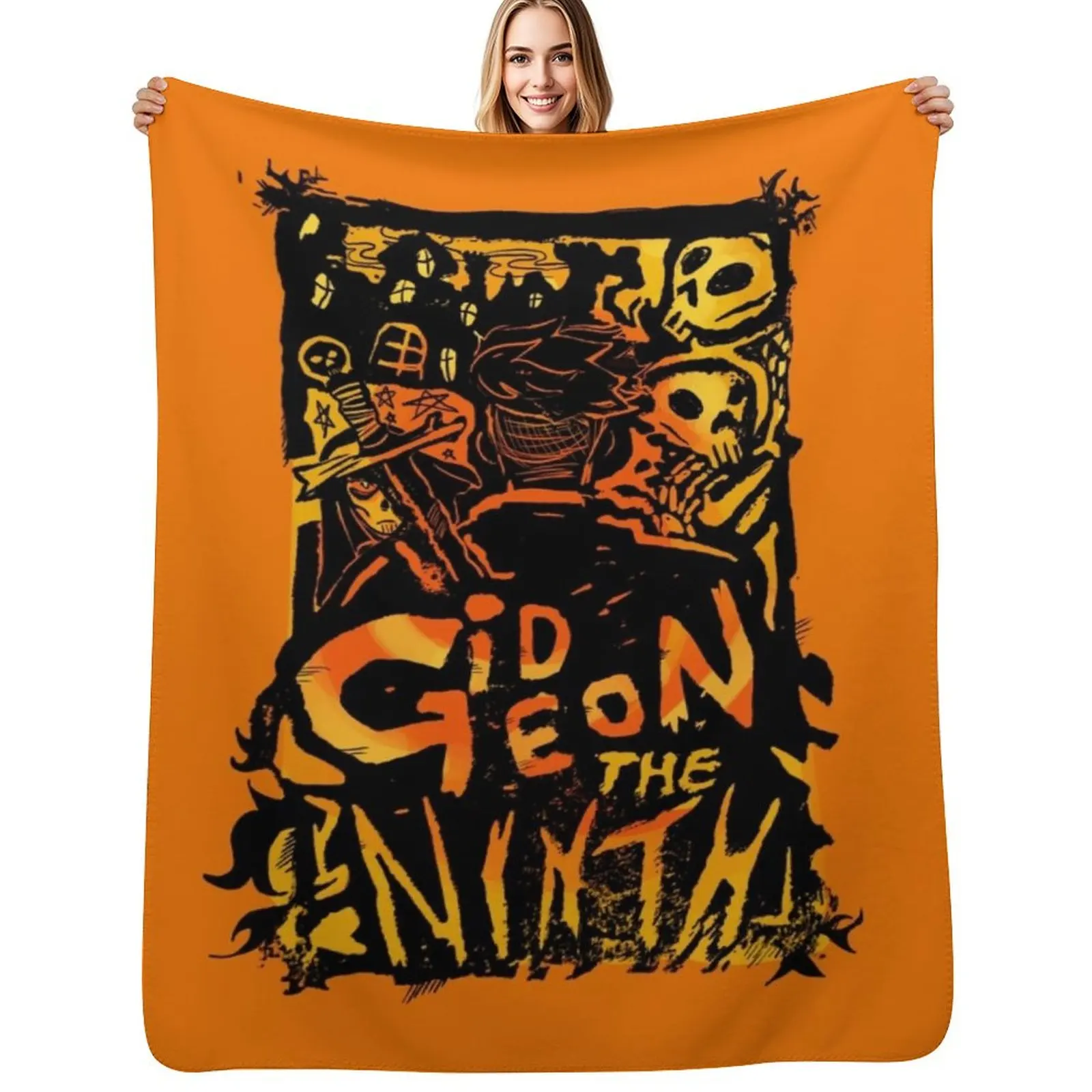 

Gideon The Ninth Throw Blanket Ultra Soft Flannel Fleece Blanket for All Seasons