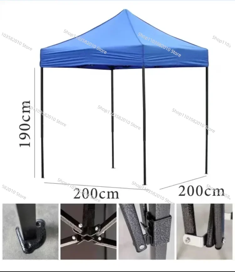 Factory Made 2x2/3x3/3x4.5/3x6 Automatic Gazebos Stretch Beach Marquee Pop Up Canopy Advertising Party Trade Show Tent for Event