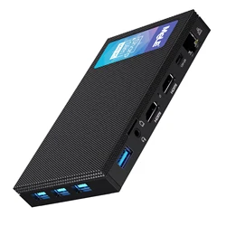 MeLE-Mini PC Windows 11 Pro Quieter3Q N5105 LPDDR4, 8GB de ROM, 128GB, M.2 SSD (hasta 2,90 GHz), Dual HDMI2, 4K, 60Hz, BT5.1, Wi-Fi, 5 USB3.0