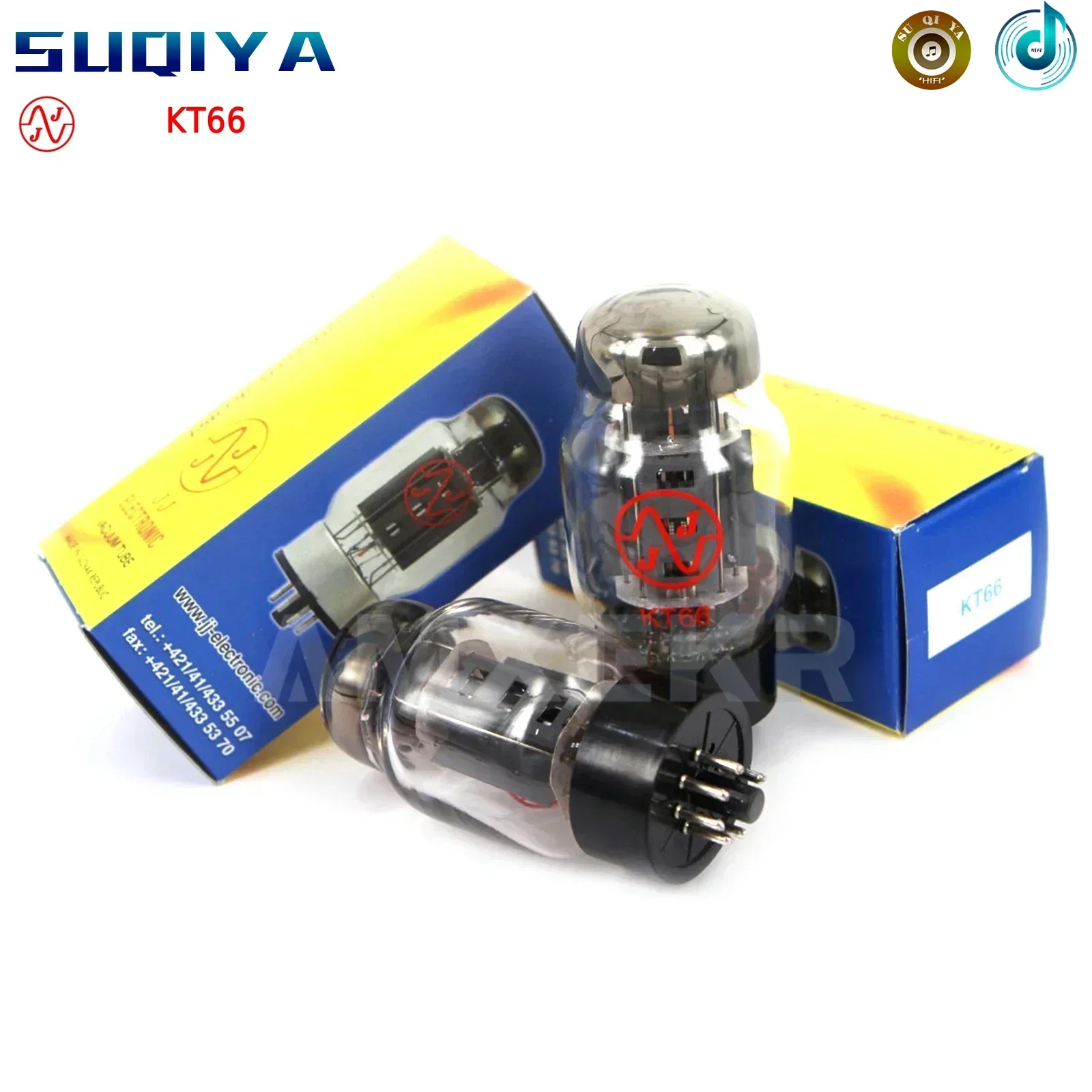 

SUQIYA-JJ KT66 Vacuum Tube Replace KT88 EL34 6P3P 6L6 KT66 Electron Tube DIY Amplifier Kit HIFI Audio Valve Precision Matching