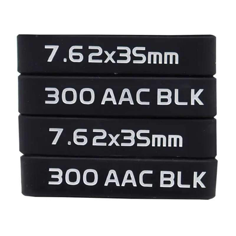 6 teile/paket Magazin Markierung sband für 5,56 Nato 7,62 Blackout x 35 mm Magazin Markierung Gummiband Muti-Farben hohe Qualität