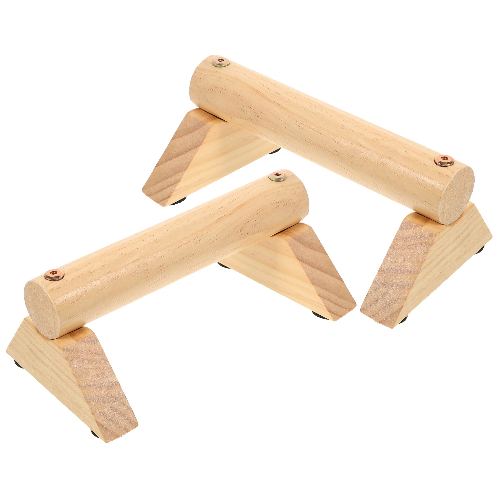 Wooden Push-up Bar Abdominal Trainer Bars Gym Equipment Sports Press-up Fitness Exercise Accessory