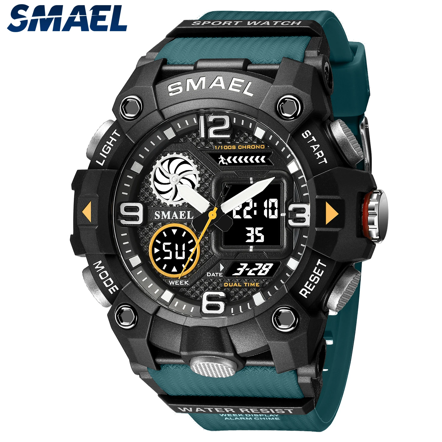 SMAEL8055 Outdoor Student Electronic Watch Watch Men's Tactical Digital Watch Multi functional Waterproof Night Light