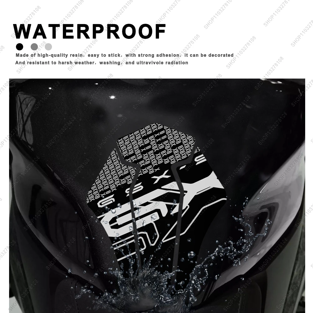 For Suzuki GSX-S 1000 GX s1000gx 2024 Motorcycle Anti slip Fuel Tank Pad Protection Sticker 3D Epoxy Resin Stickers kit