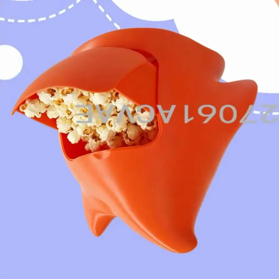 Nuevo Cubo de Palomitas de Maíz Luminoso en Forma de Estrella Multicolor de 25cm, Estilo Caricatura, Decoración para el Hogar, Cine en Casa, Escritorio, Regalo para Fiestas