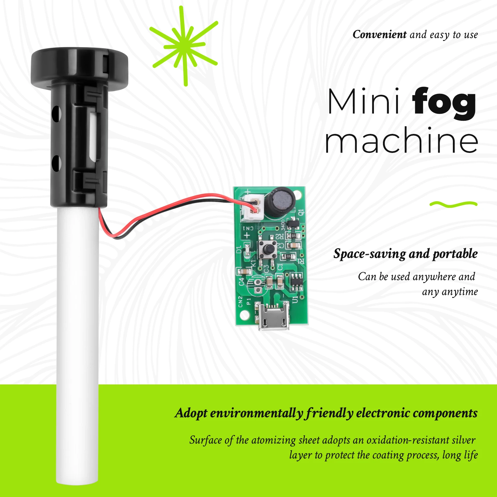 N85R 4 sztuk 20MM ultradźwiękowy generator mgły Fogger Atomizer przetwornik Atomizer płyta foliowa akcesoria nawilżacz gumowa uszczelka
