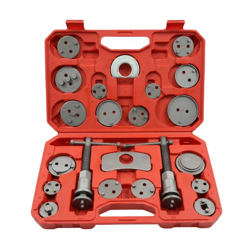 22Pcs Professional Brake Caliper Reset Tool Kit, Universal Brake Pad Replacement and Disassembly Repair Tool for AutoMaintenance