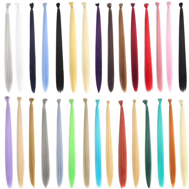 

Rainbow Colored Cosplay Wigs Women 66cm Long Straight Hair Pieces Halloween Party Highlighting Wig Anime Con Costume Accessories